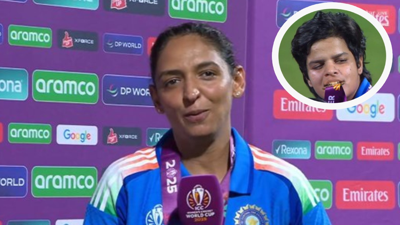 Harmanpreet Kaur : వ‌న్డే ప్ర‌పంచ‌క‌ప్ విజ‌యం పై హ‌ర్మ‌న్ ప్రీత్ కౌర్‌ కామెంట్స్‌.. నేను షెఫాలీ వైపు చూశాను.. కానీ ఆమె మాత్రం..