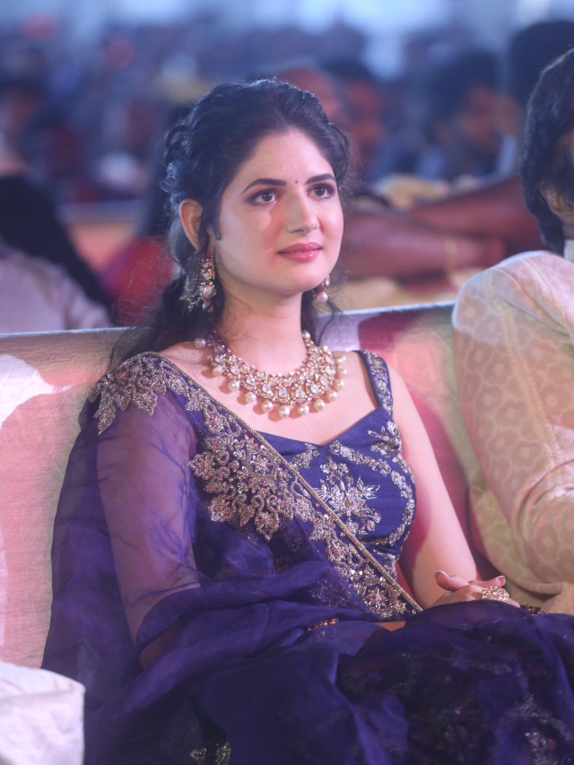 Harshaali Malhotra Stunning Looks in Akhanda 2 Thandavam Pre Release Event