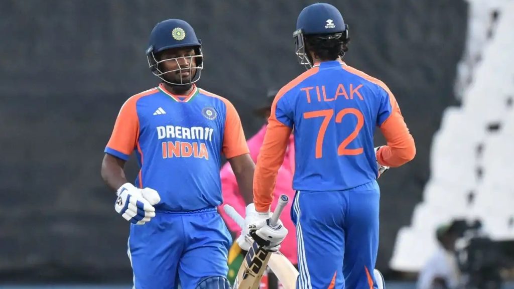 IND vs AUS 4th T20 Sanju samson and Tilak Varma eye on 1000runs milestone in International t20s