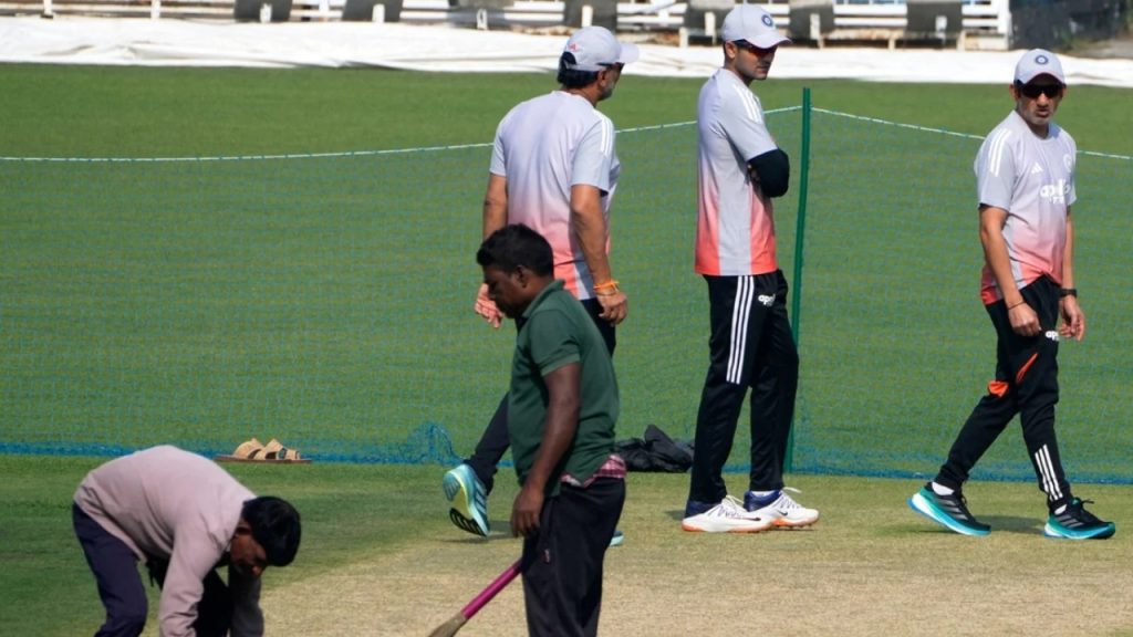 IND vs SA 1st Test Gambhir and Shubman Gill Not Happy With Eden Gardens Pitch
