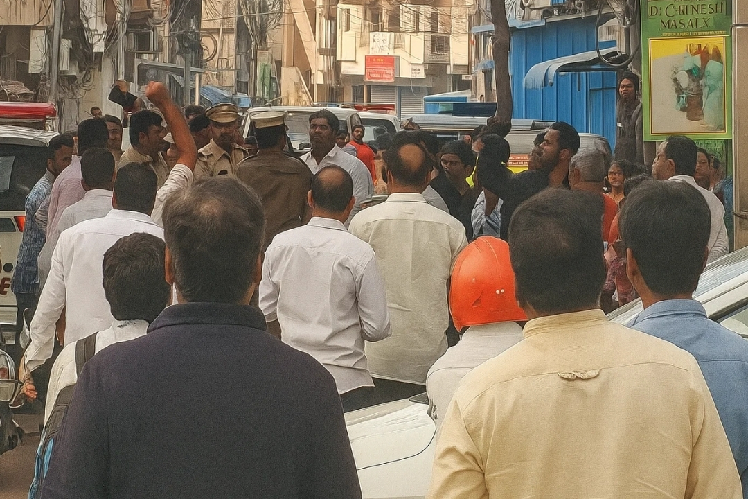 బీఆర్ఎస్ కార్యకర్తలపై కాంగ్రెస్ నేత బాబా ఫసియుద్దీన్ దాడి..  బ్రదర్స్ అంటూ పోలీసులపై ఫైర్ అయిన సునీత