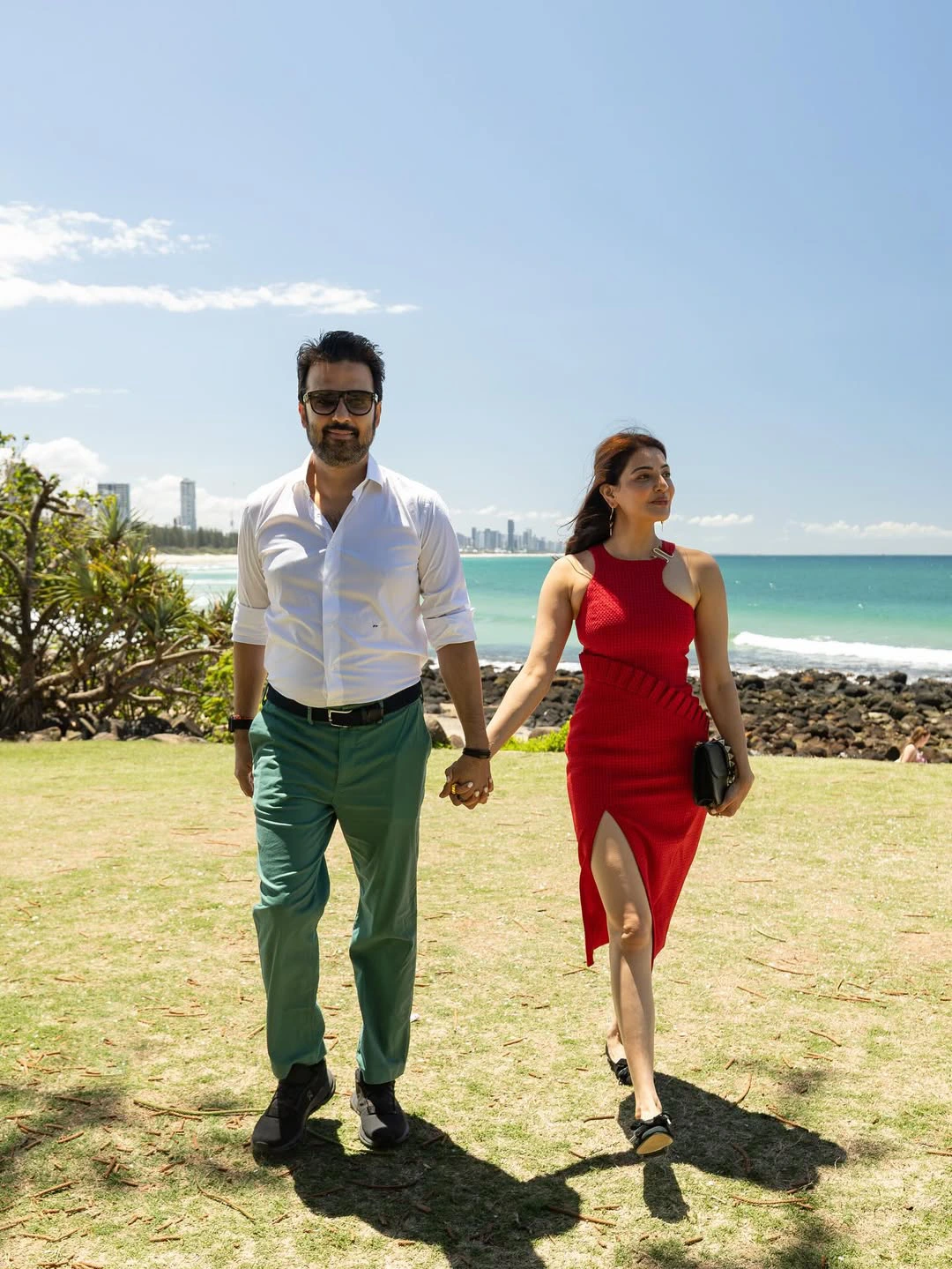 Kajal Aggarwal Enjoying Vacation in Australia with Husband Gautam Kitchlu