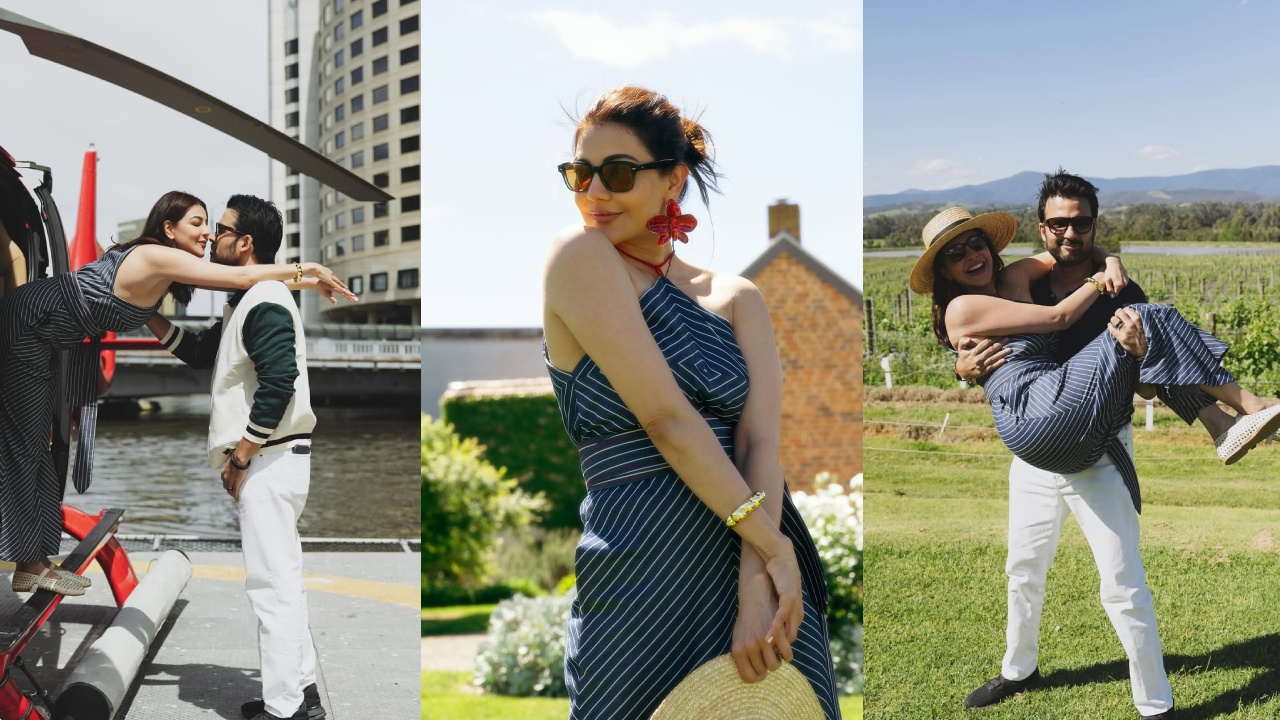 Kajal Aggarwal : భర్తతో కాజల్ అగర్వాల్ వెకేషన్.. ఆస్ట్రేలియాలో ఫుల్ ఎంజాయ్.. ఫొటోలు..