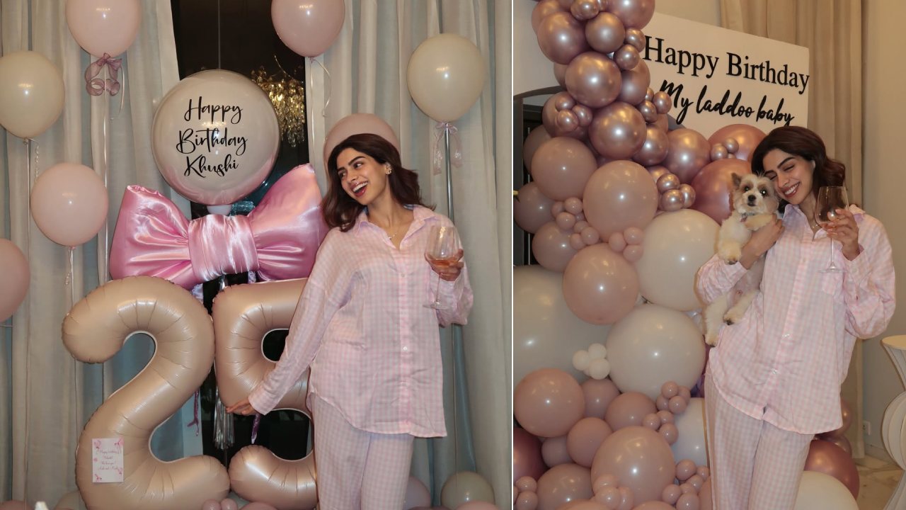 Khushi Kapoor : జాన్వీ కపూర్ చెల్లి, ఖుషి కపూర్ పుట్టిన రోజు వేడుకలు.. ఫొటోలు..