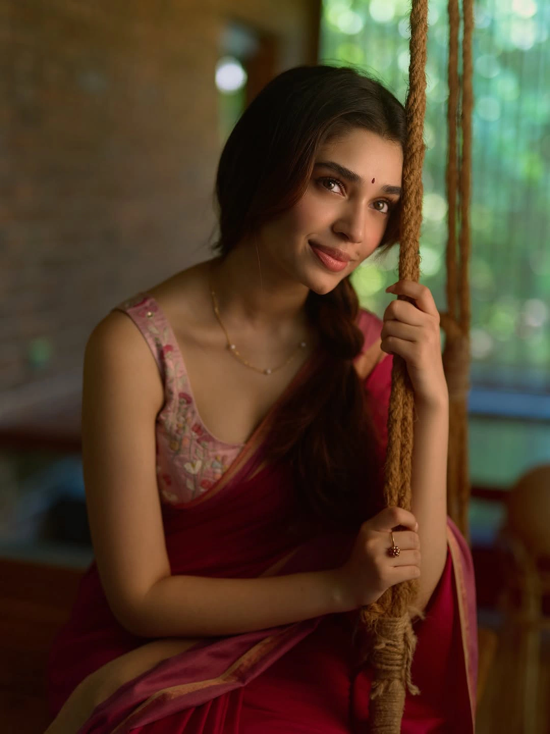 Krithi Shetty Stunning Looks in Saree