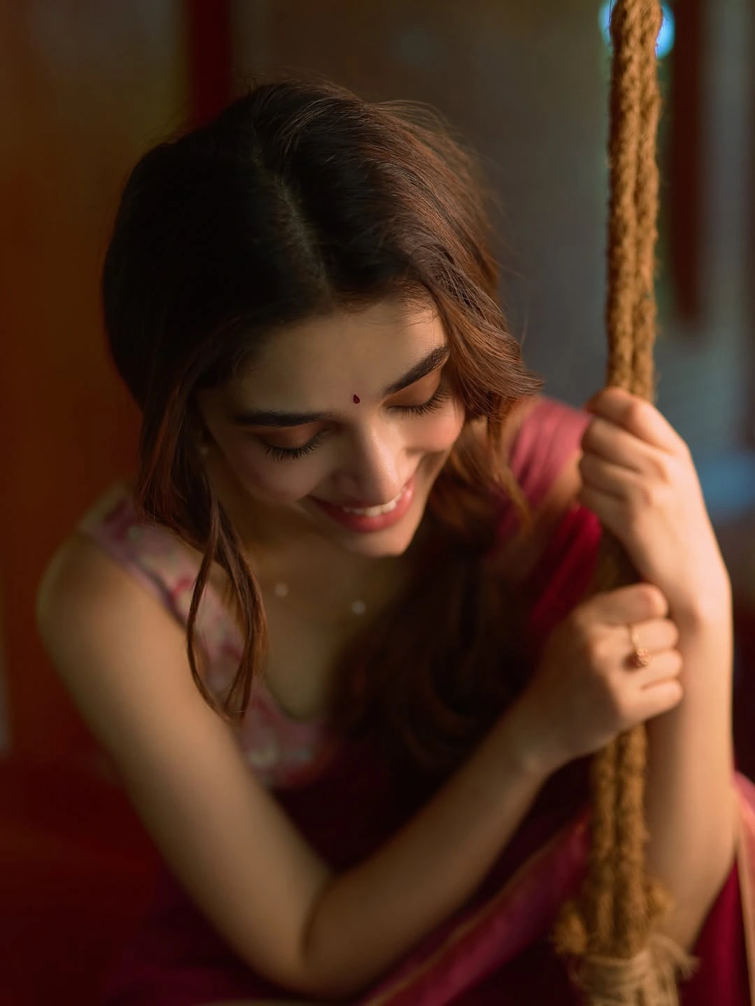 Krithi Shetty Stunning Looks in Saree