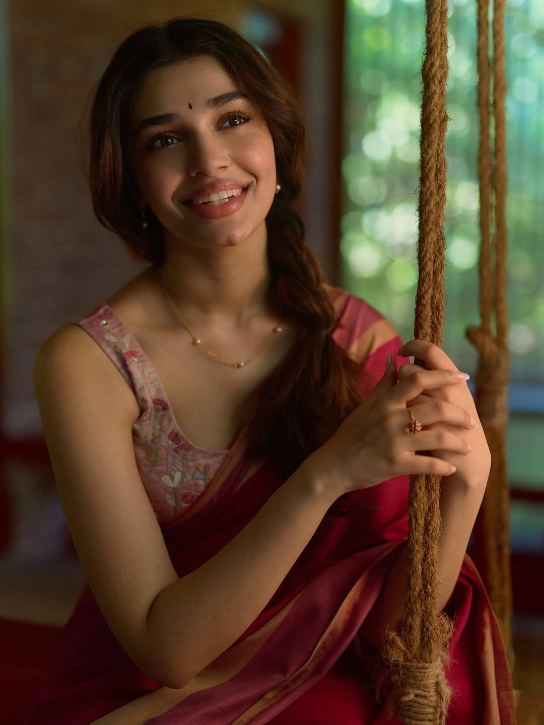 Krithi Shetty Stunning Looks in Saree