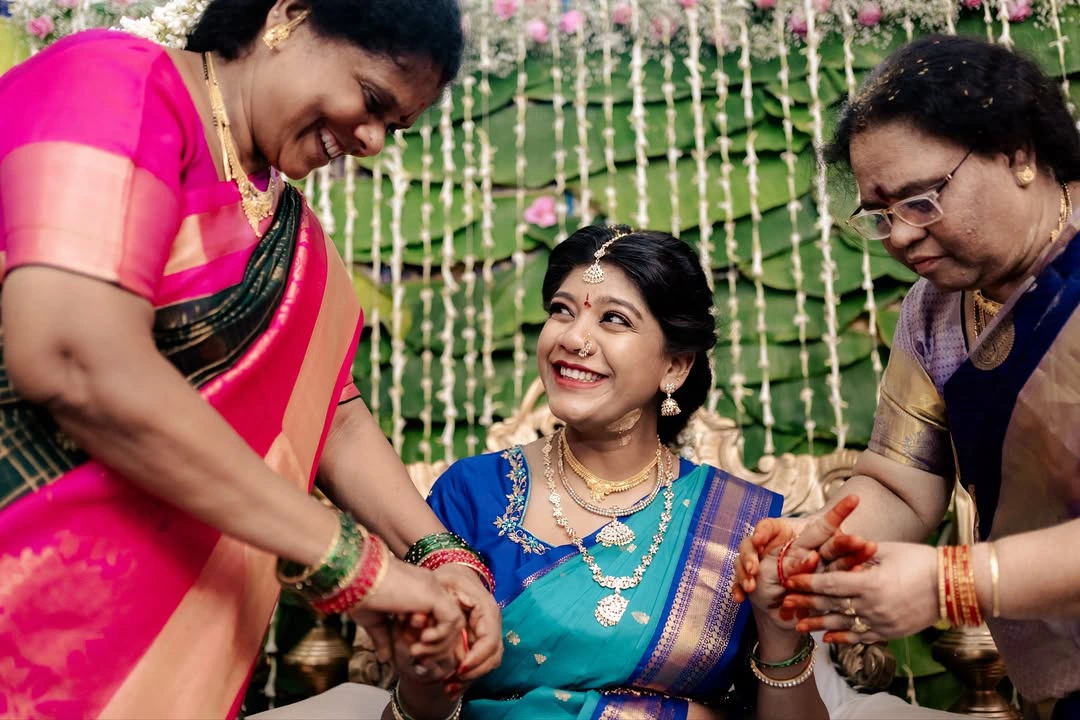 Varun sandesh Wife Actress Vithika Sheru Sister Krithika Sheru Baby Shower Event