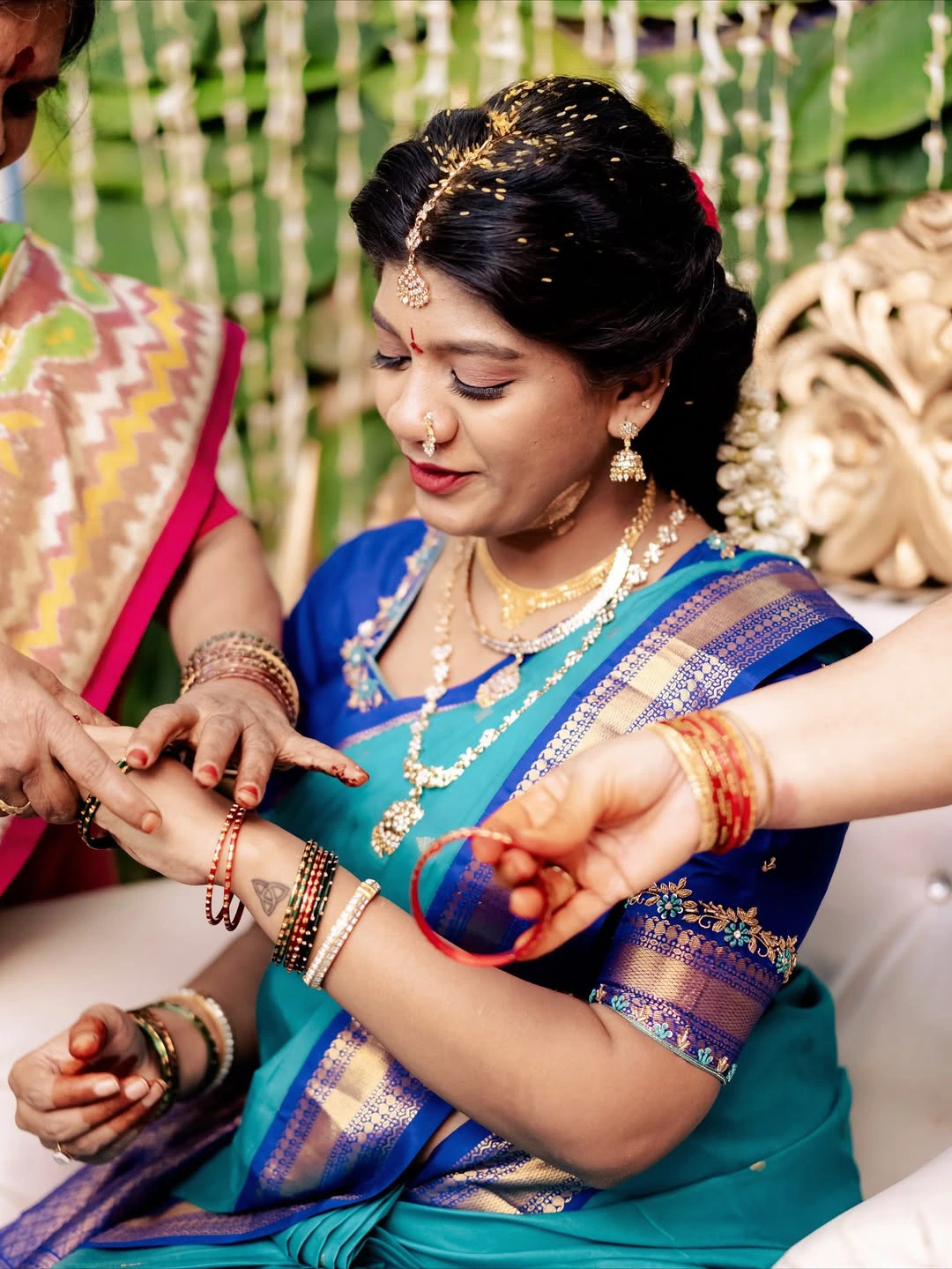 Varun sandesh Wife Actress Vithika Sheru Sister Krithika Sheru Baby Shower Event