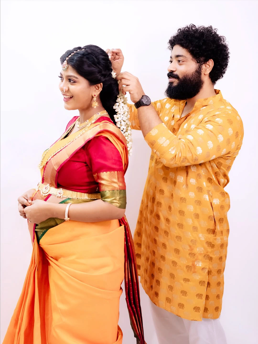 Varun sandesh Wife Actress Vithika Sheru Sister Krithika Sheru Baby Shower Event