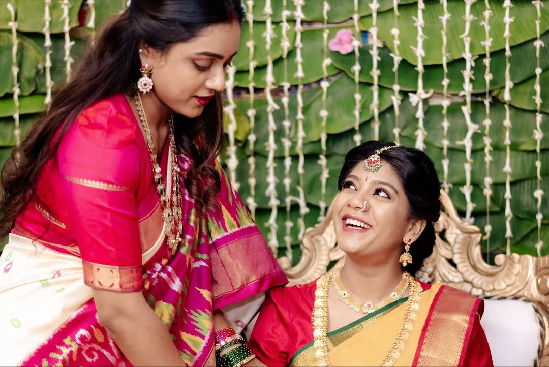 Varun sandesh Wife Actress Vithika Sheru Sister Krithika Sheru Baby Shower Event