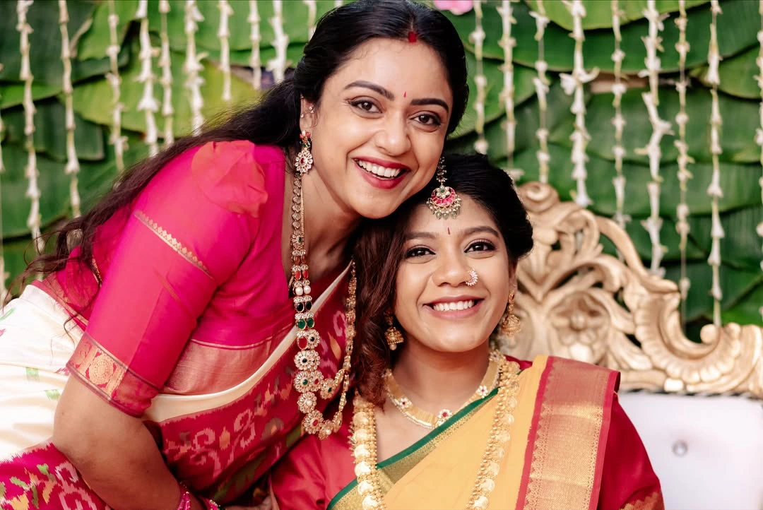 Varun sandesh Wife Actress Vithika Sheru Sister Krithika Sheru Baby Shower Event