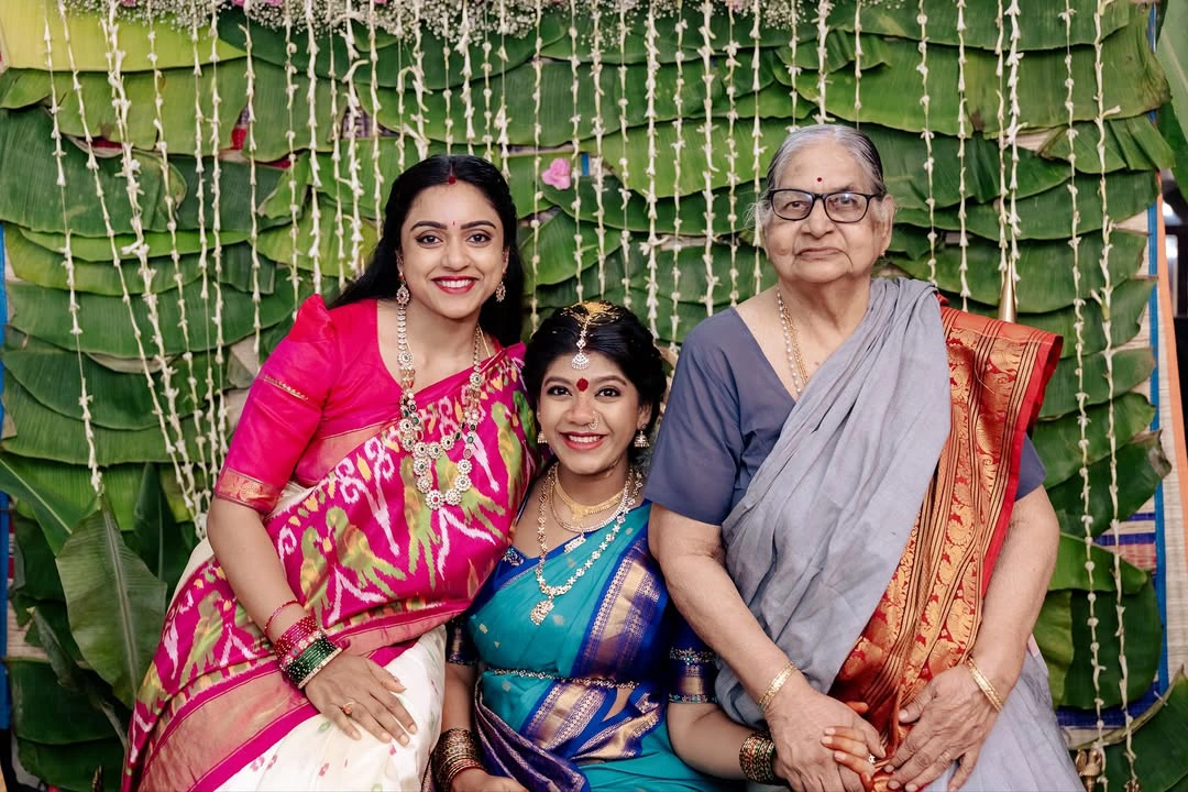 Varun sandesh Wife Actress Vithika Sheru Sister Krithika Sheru Baby Shower Event