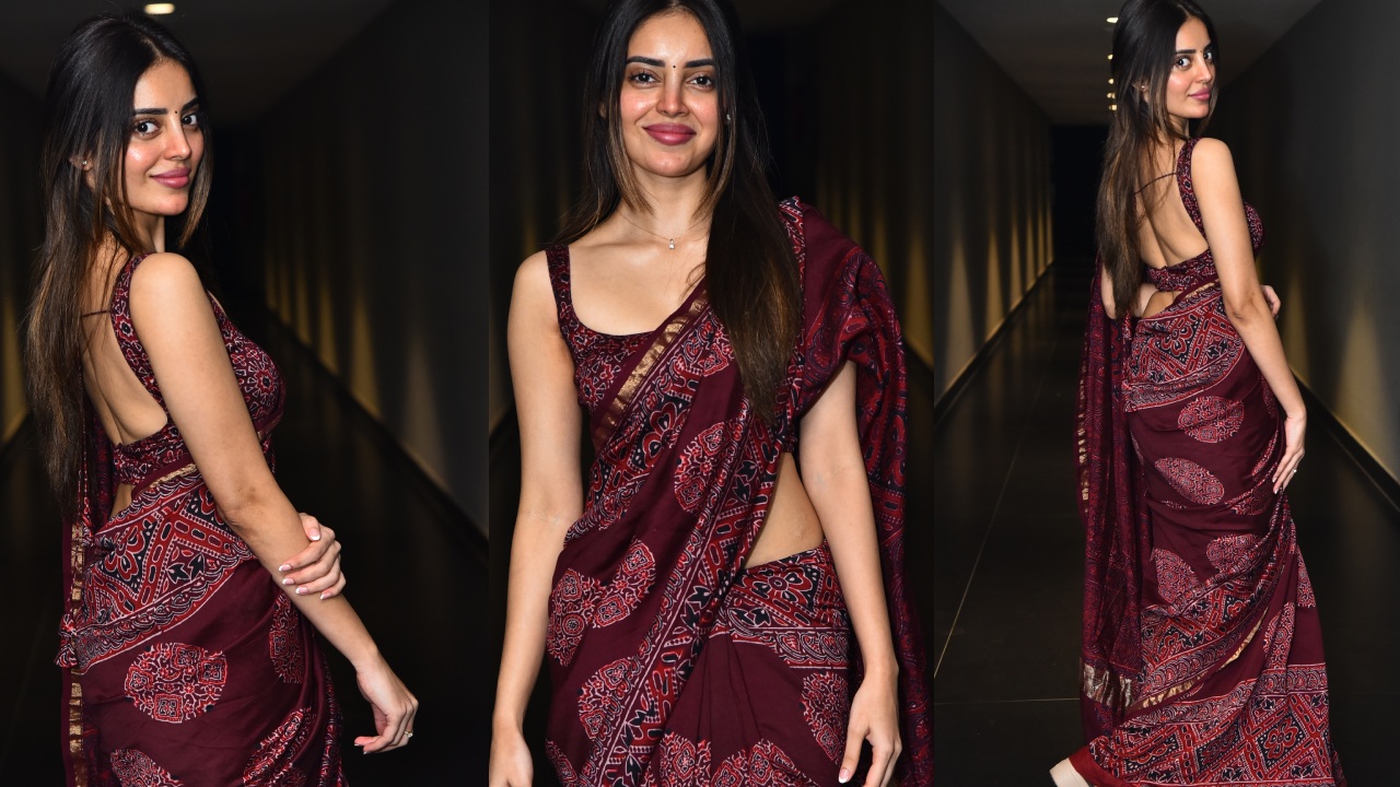 Kushitha Kallapu : చీరకట్టులో యువతను కలవరపెడుతున్న కుషిత.. ఫోటోలు వైరల్..