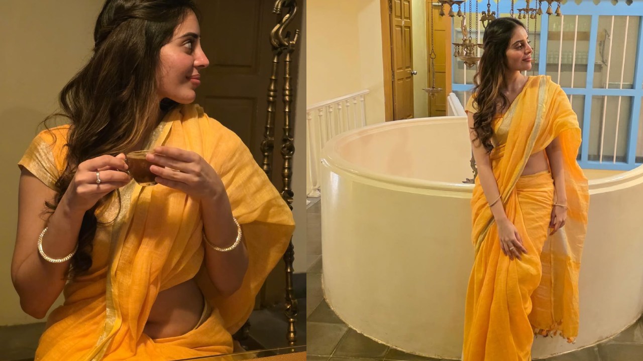 Kushitha Kallapu : పసుపు చీరలో కుషిత.. ఎంత క్యూట్ గా ఉందో..