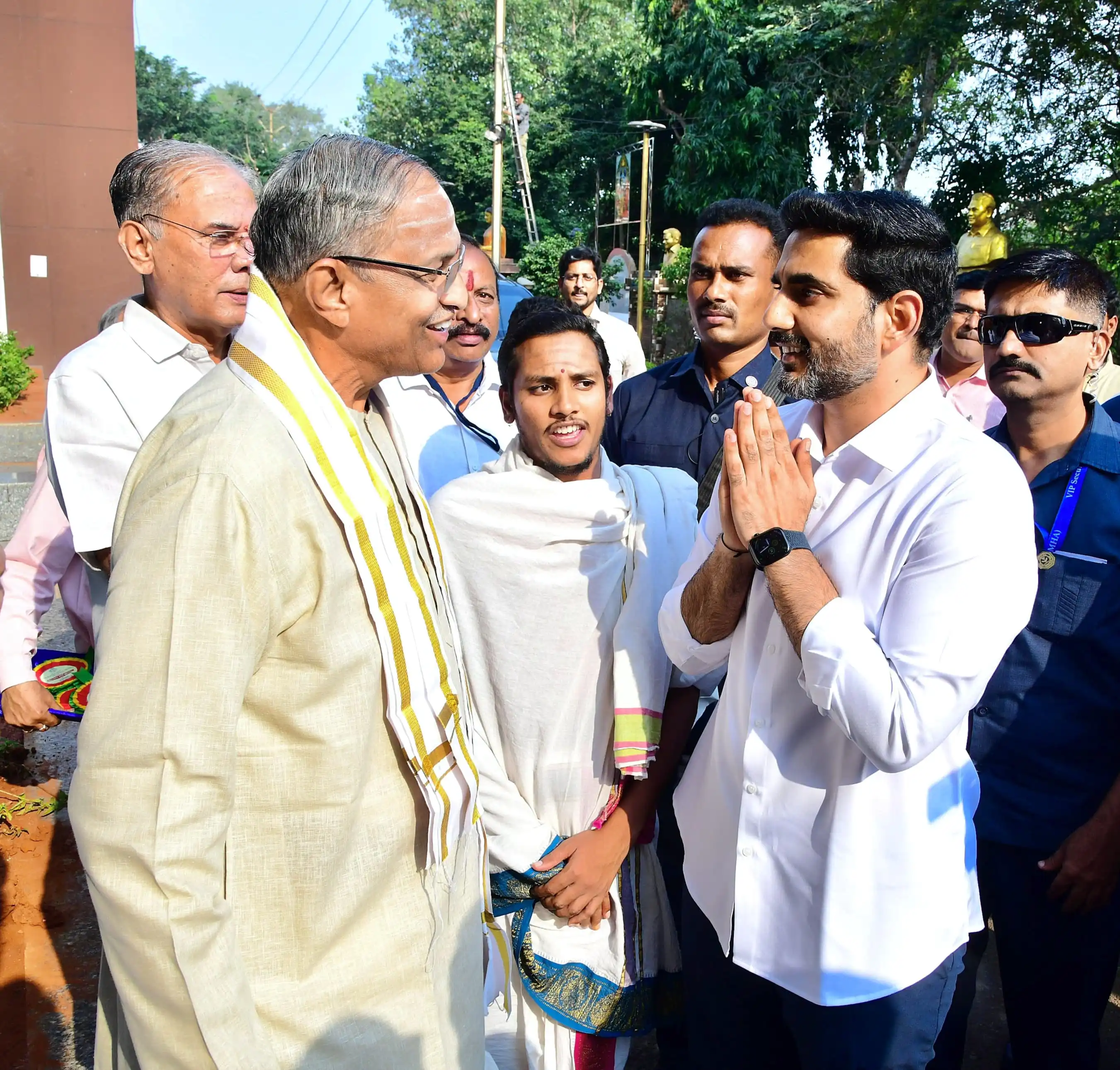 Nara Lokesh Chaganti Koteswara Rao