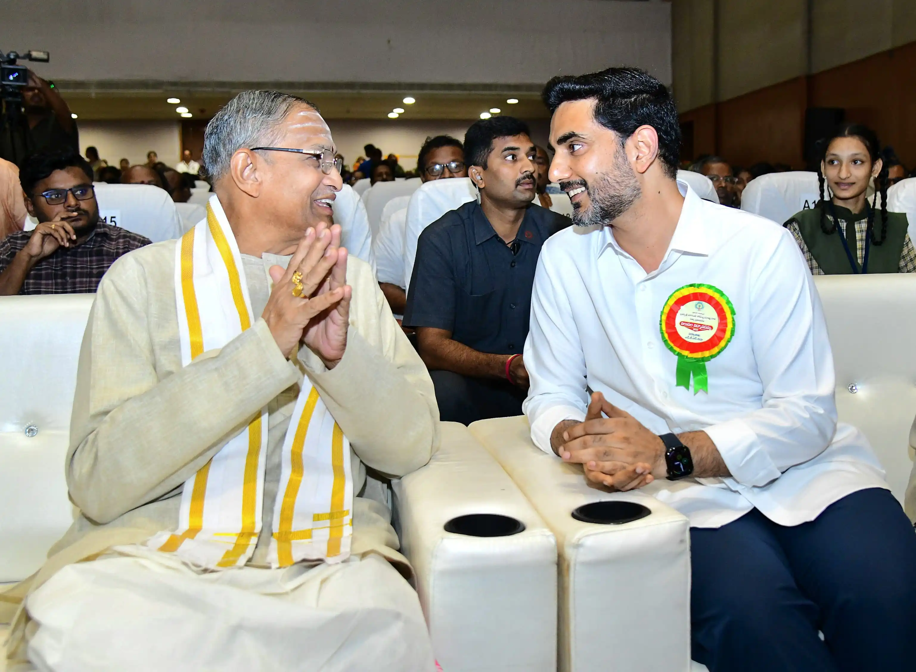 Nara Lokesh Chaganti Koteswara Rao