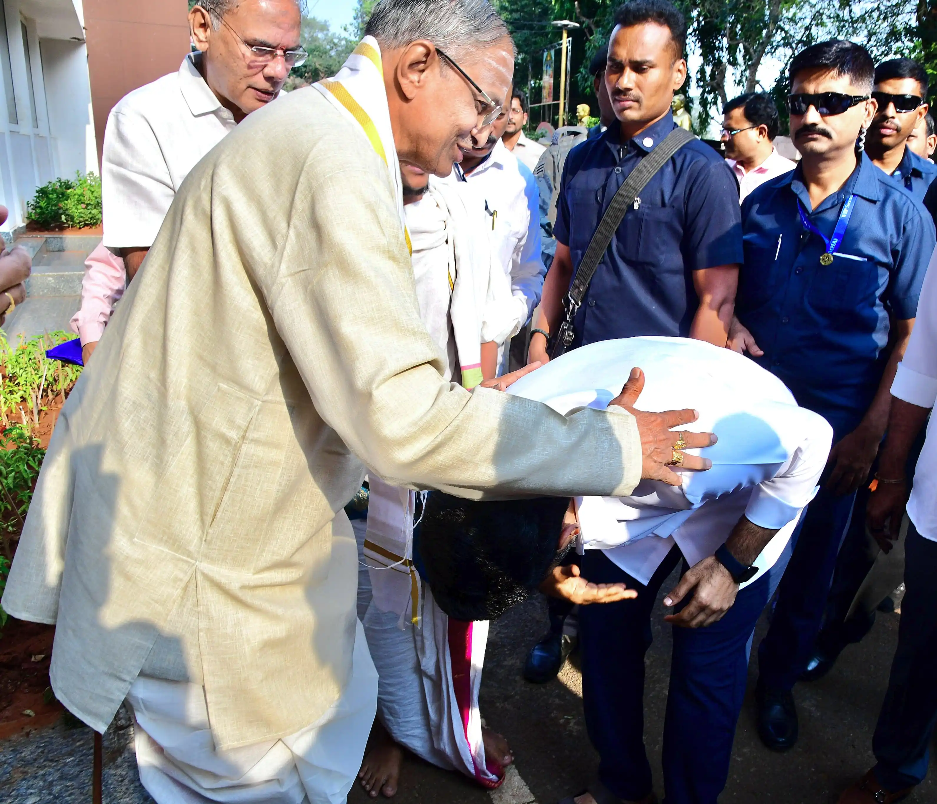 Nara Lokesh Chaganti Koteswara Rao