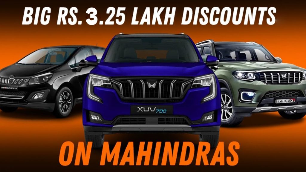 Mahindra SUV Discount