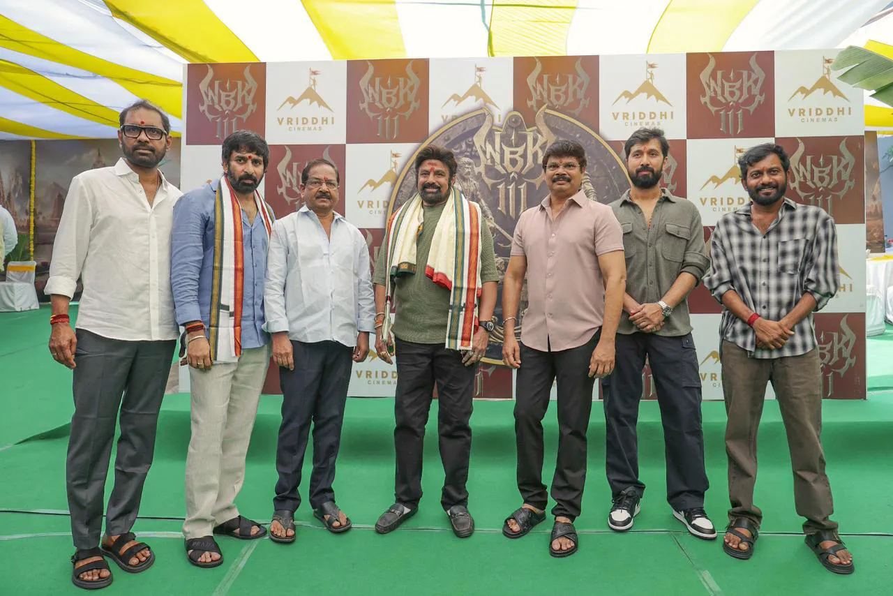 Balakrishna Gopichand Malineni Nayanthara NBK 111 Movie Opening