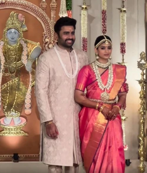 Nara Rohith Sireesha Wedding Photos