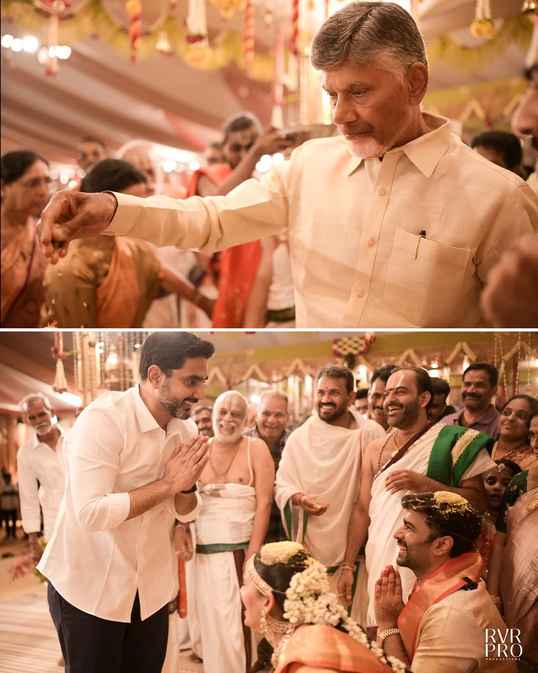 Nara Rohith Sireesha Wedding Photos