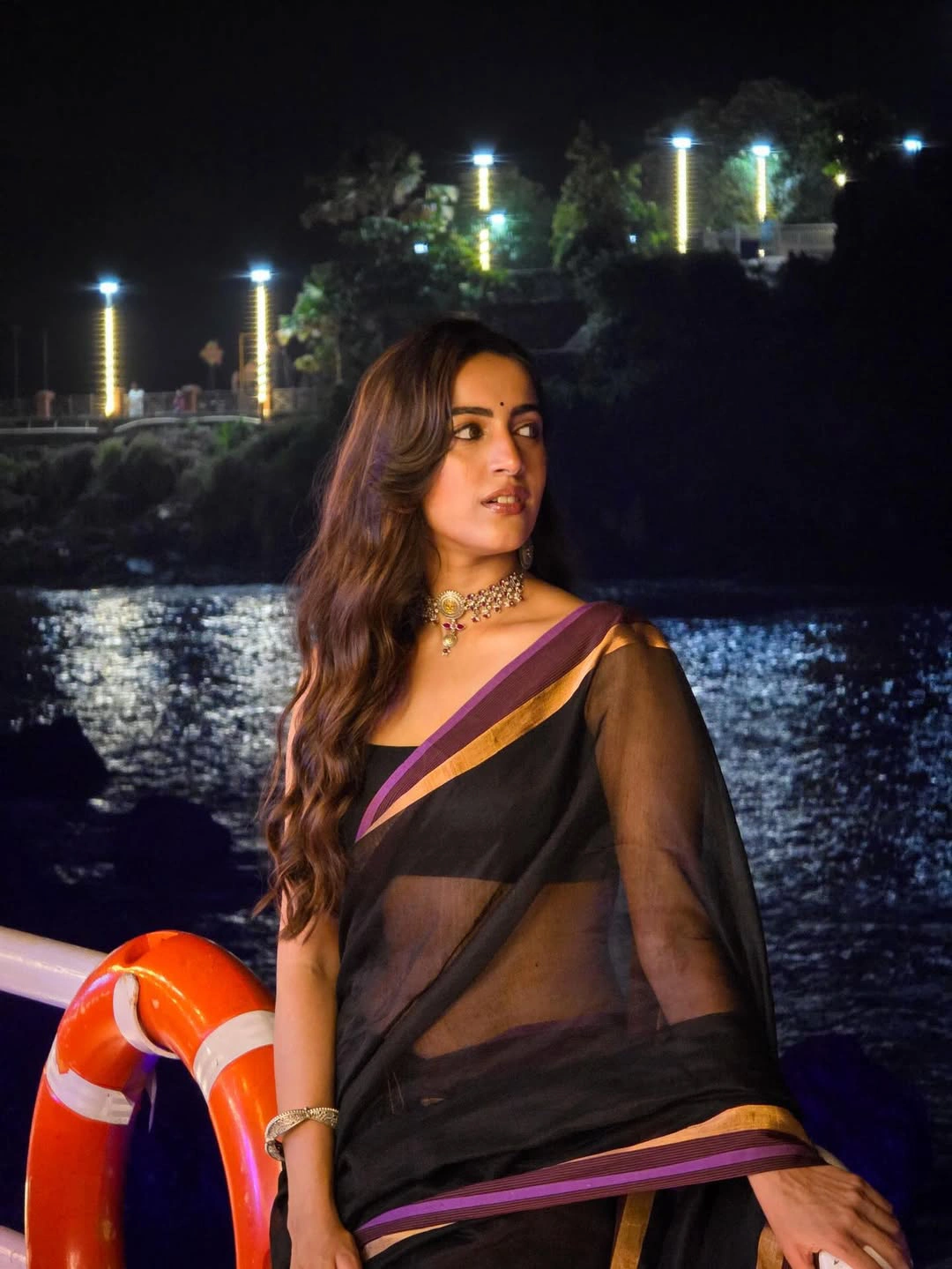 Niharika Konidela Stunning Looks in Saree