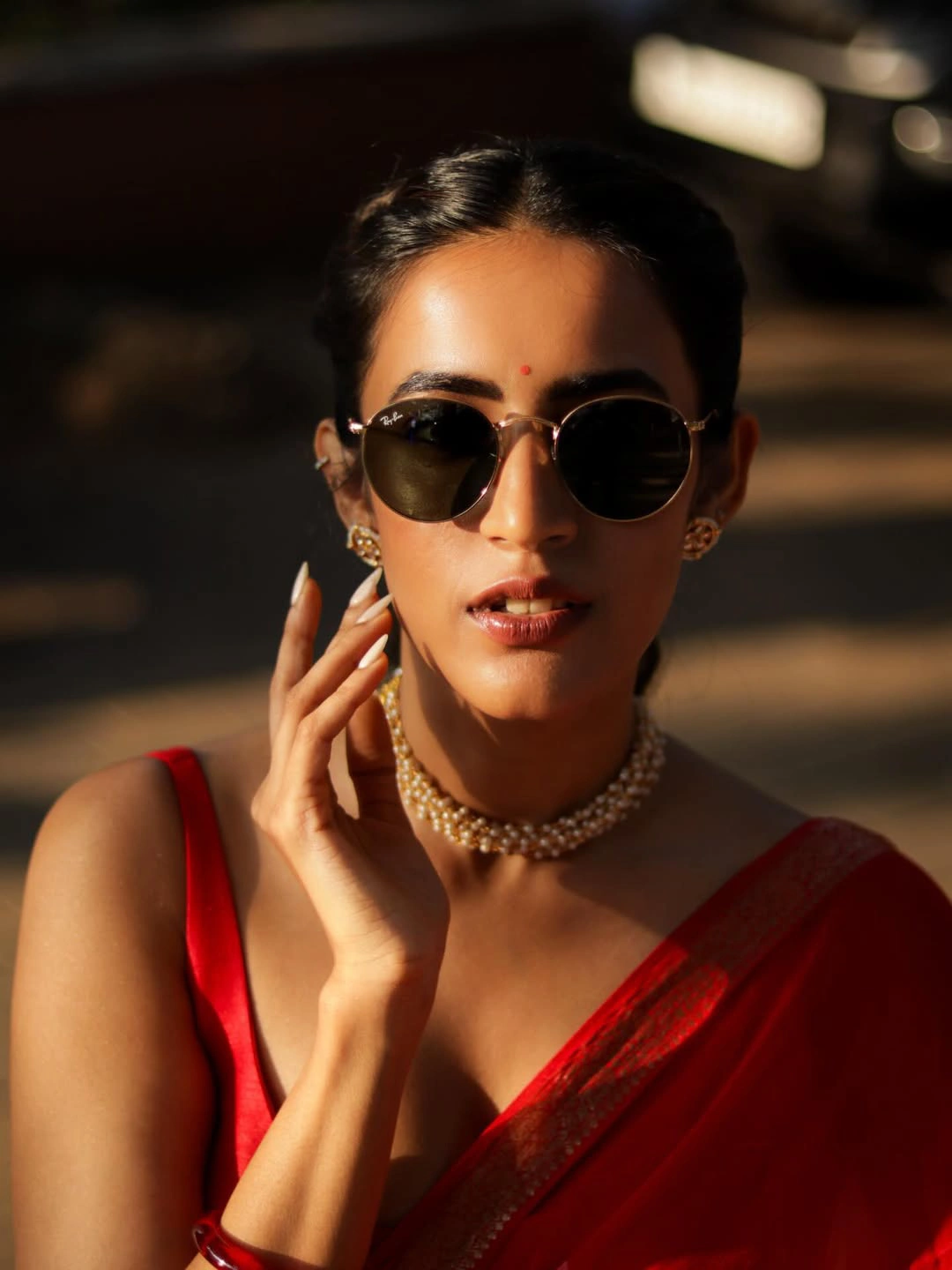 Niharika Konidela Stylish Looks in Saree