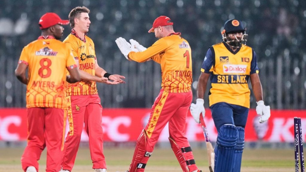 Pakistan T20I Tri Series 2025 Zimbabwe won by 67 runs against Srilanka