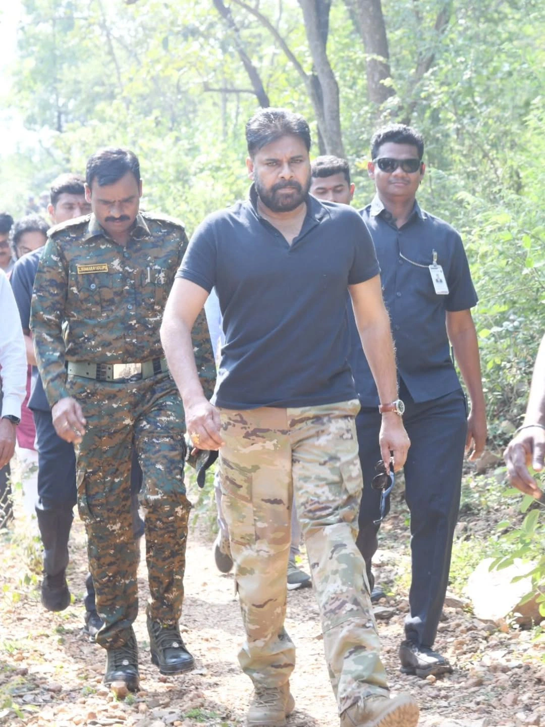 Pawan Kalyan Visits Tirupati Forest Area