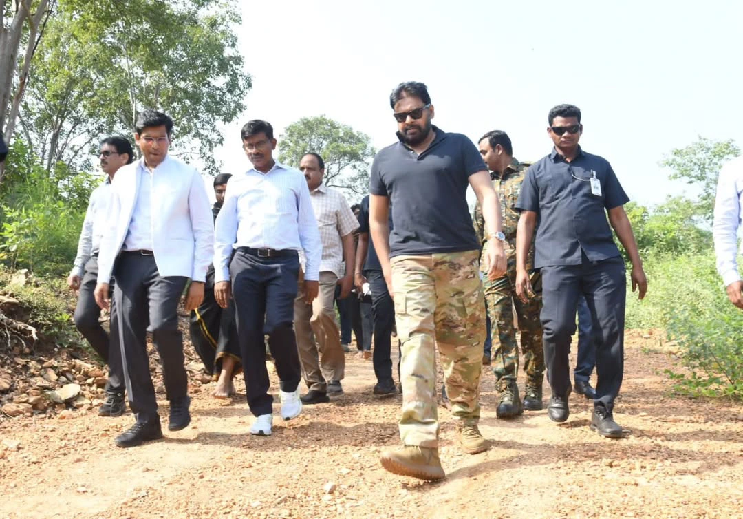 Pawan Kalyan Visits Tirupati Forest Area