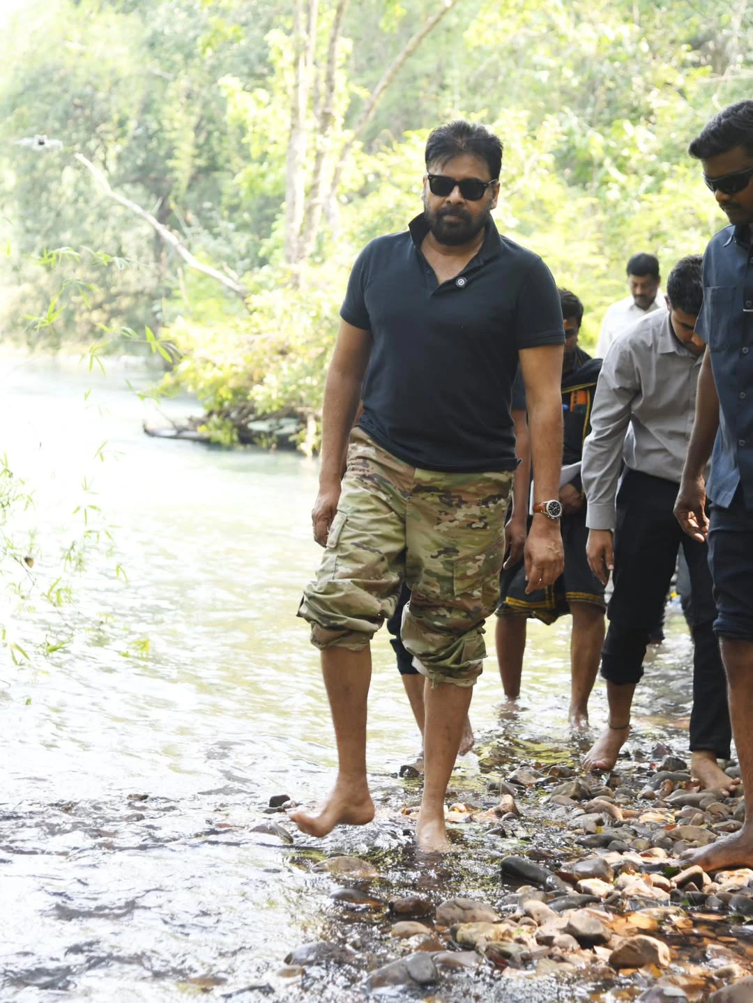 Pawan Kalyan Visits Tirupati Forest Area