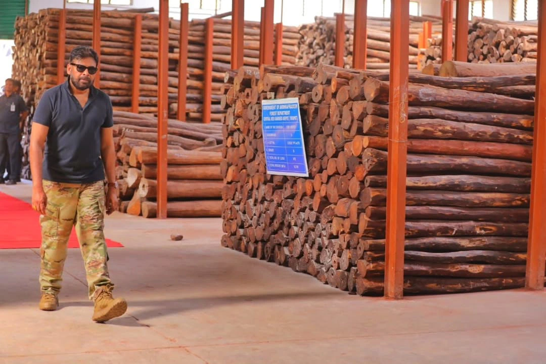 Pawan Kalyan Visits Tirupati Forest Area