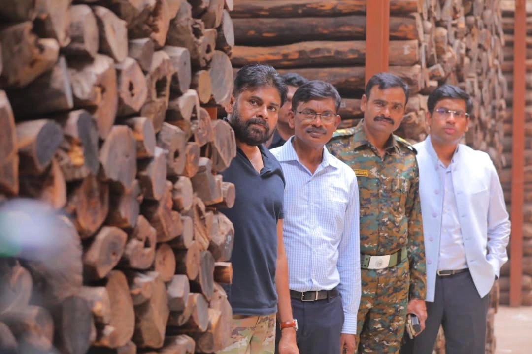 Pawan Kalyan Visits Tirupati Forest Area