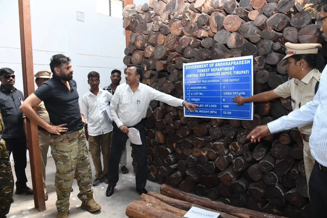 Pawan Kalyan Visits Tirupati Forest Area
