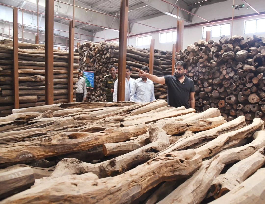 Pawan Kalyan Visits Tirupati Forest Area