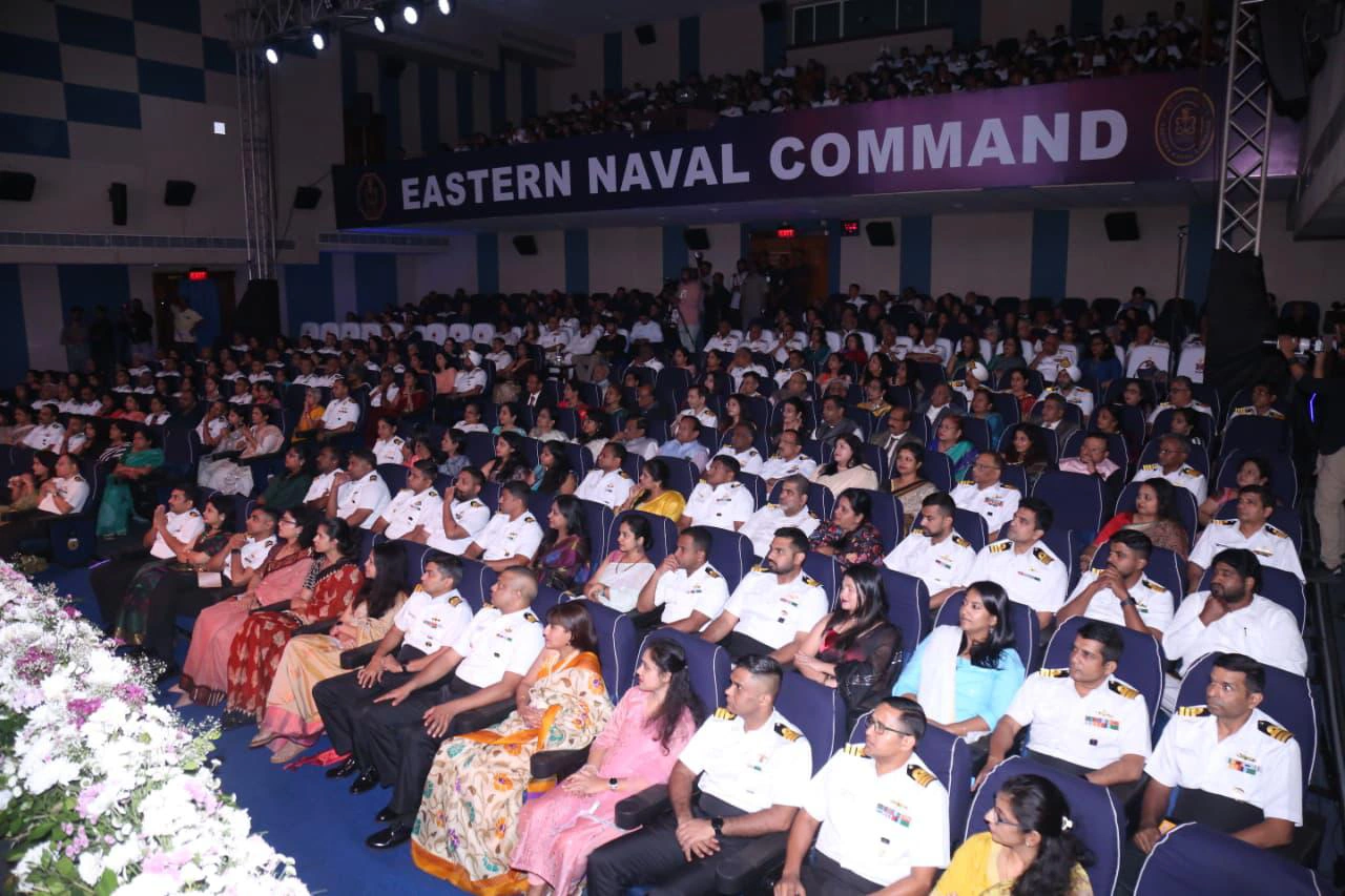Pawan Kalyan Attends Navy Day Preparatory Events with Son Akira Nandan