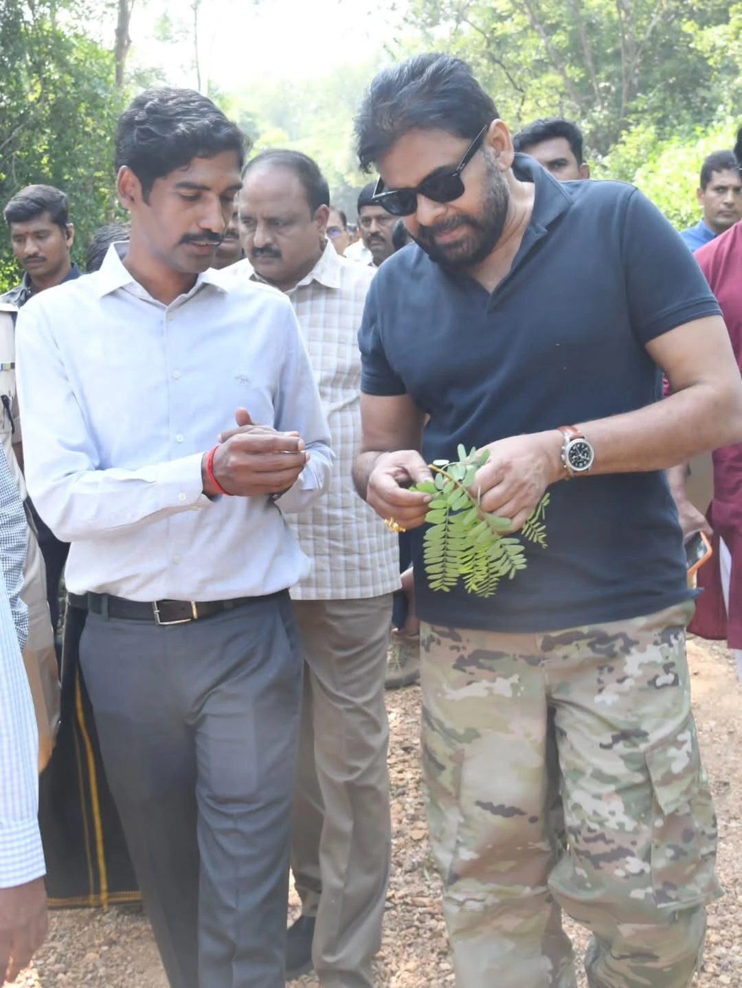 Pawan Kalyan Visits Tirupati Forest Area