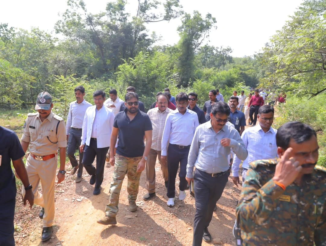 Pawan Kalyan Visits Tirupati Forest Area