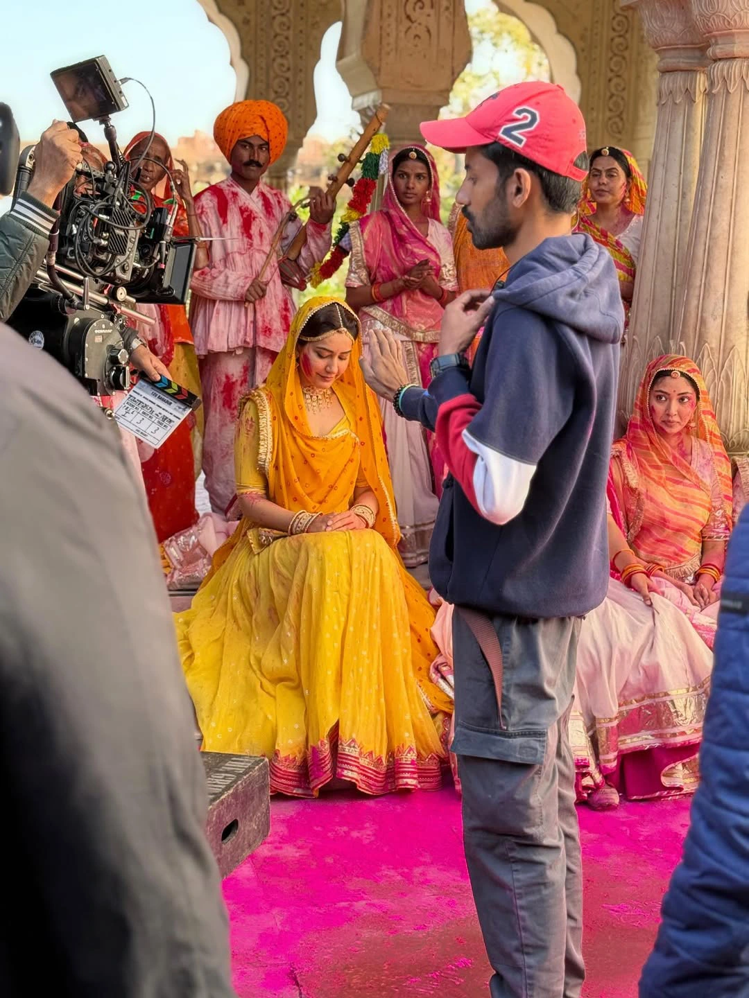 Raashii Khanna Shares 120 Bahadur Movie Working Stills