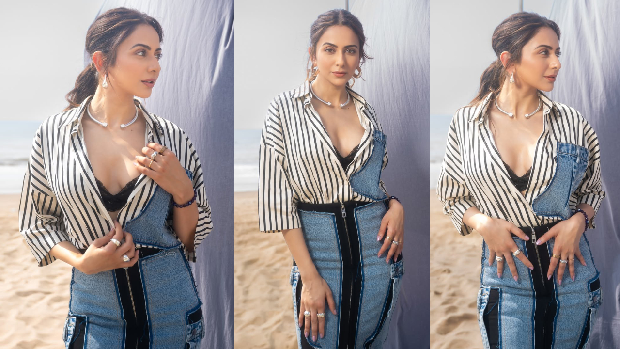 Rakul Preet Singh: బీచ్ లో అందాల రచ్చ చేస్తున్న రకుల్ ప్రీత్ సింగ్.. ఫోటోలు