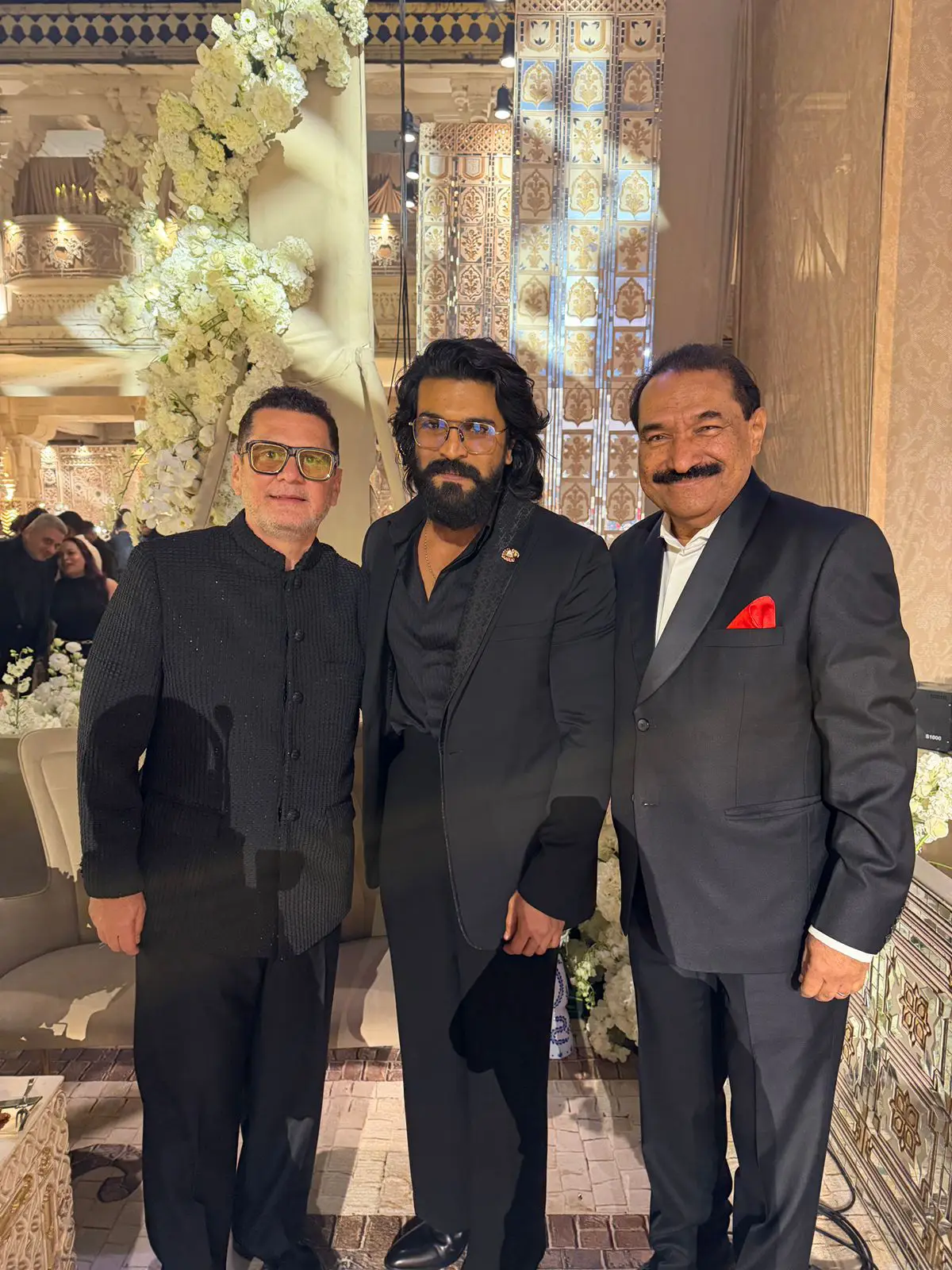 Ram Charan attended Mantena Raju's wedding in Udaipur (1)