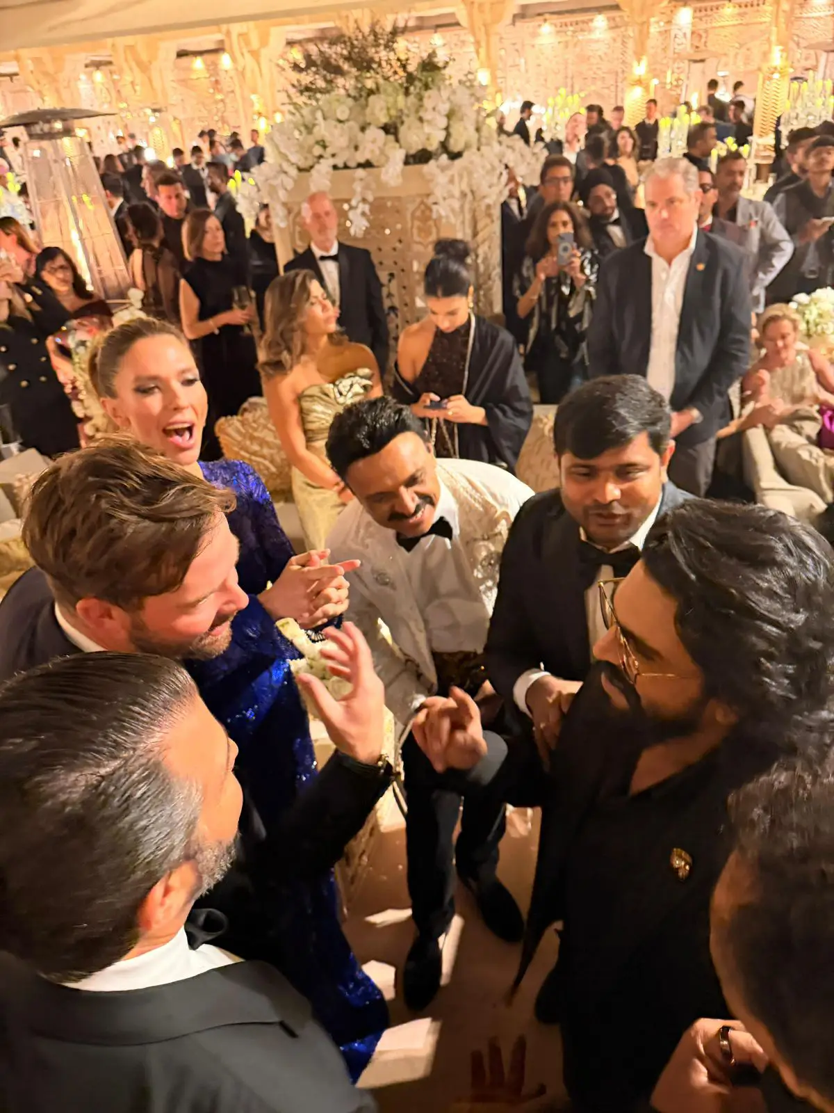 Ram Charan attended Mantena Raju's wedding in Udaipur (1)