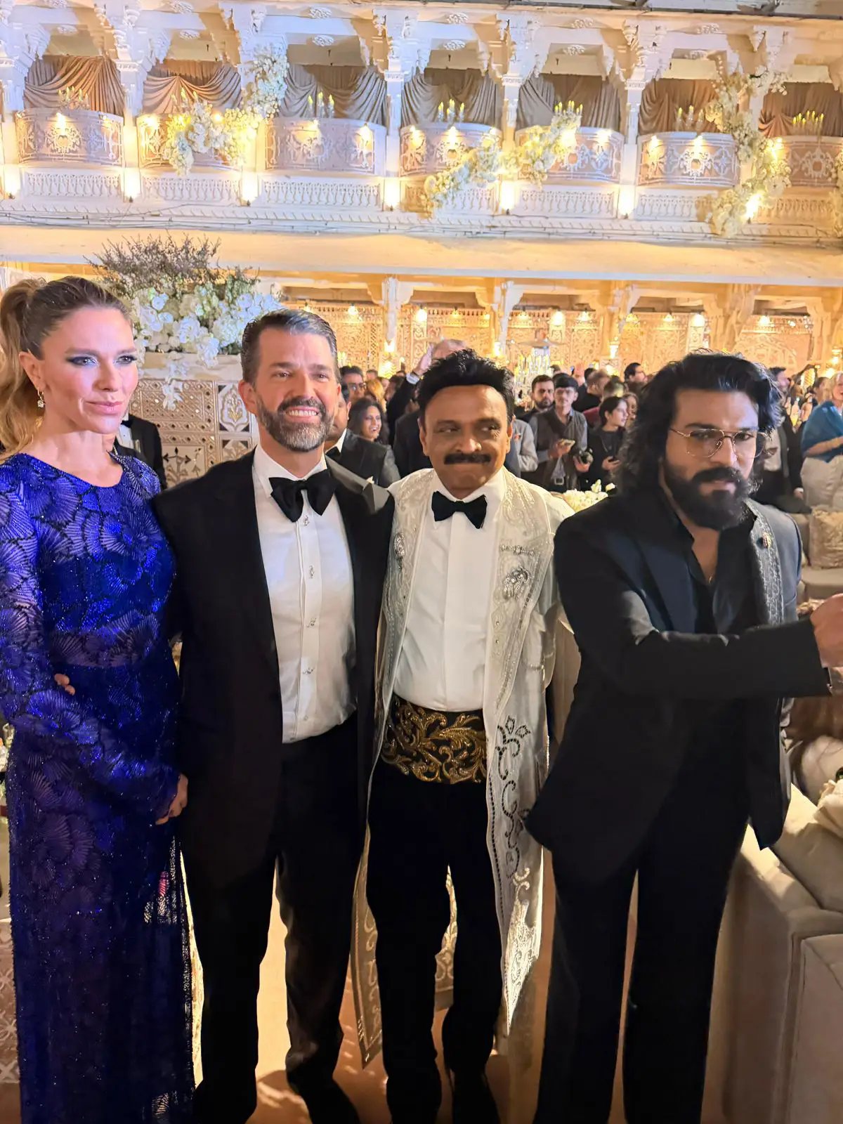 Ram Charan attended Mantena Raju's wedding in Udaipur (1)