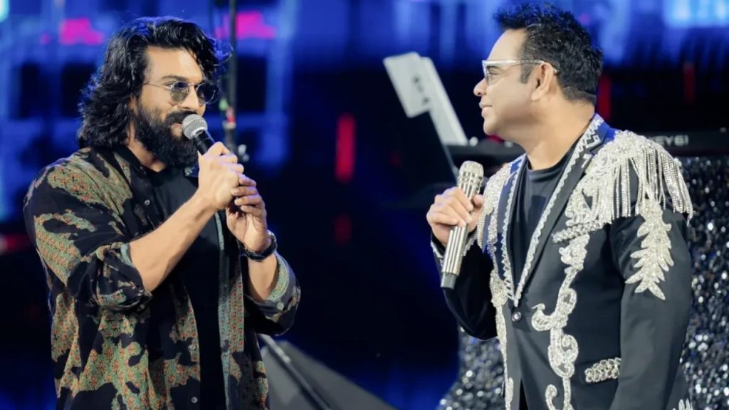 Ram Charan made interesting comments on working with Rahman for Peddi movie.