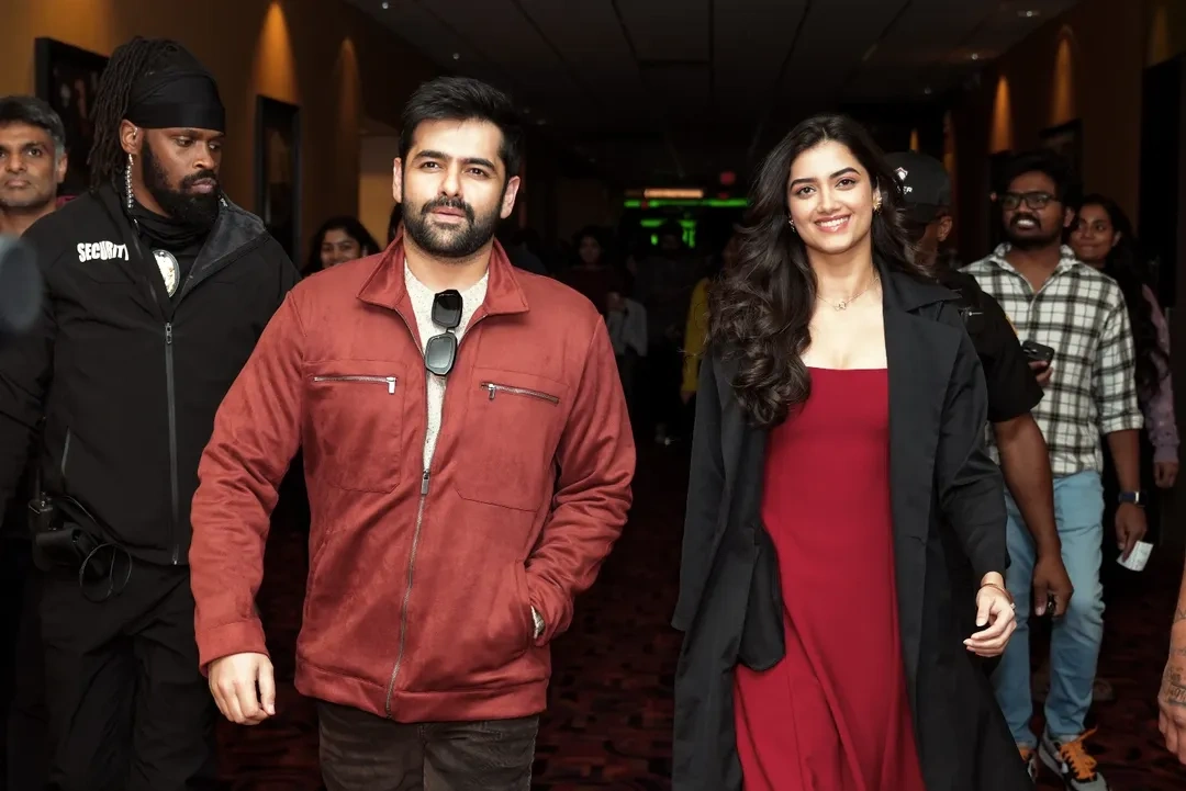 Ram Pothineni Bhagyashri Borse Promotions in America