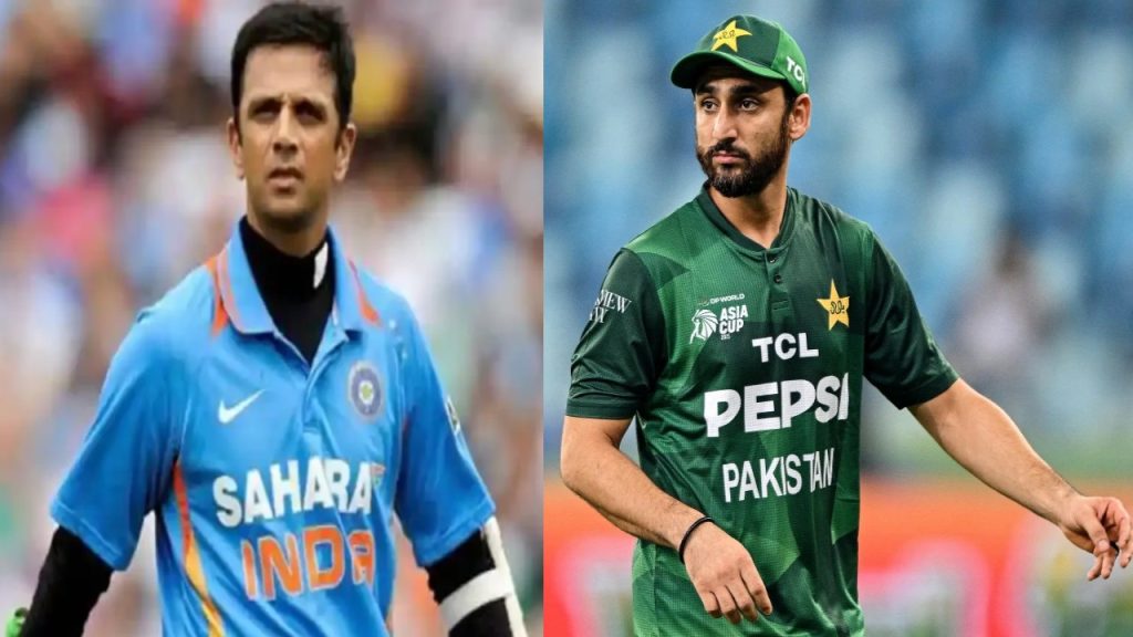 Salman Ali Agha Breaks Rahul Dravid World Record