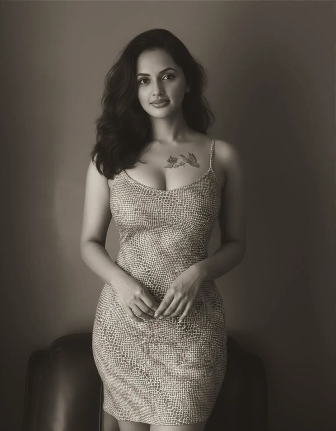 Serial beauty Jyothi Purvaj glamorous photoshoot in a mini skirt