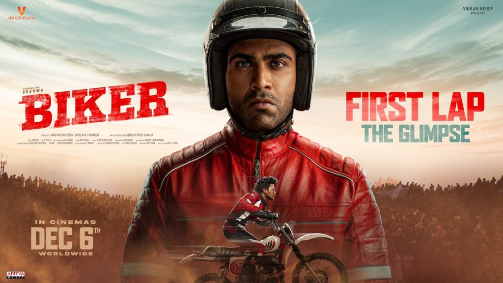 Sharwanand Biker movie glimpse released