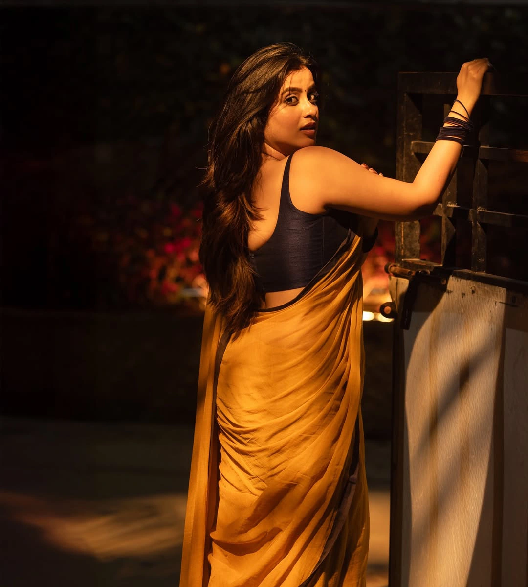 Sheetal Gauthaman Sizzling Looks in Saree